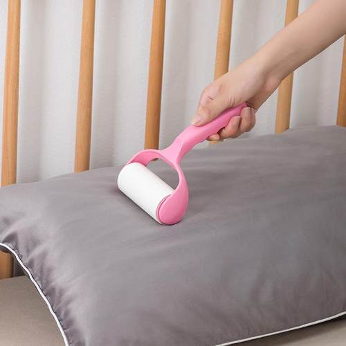 粘毛器可撕式纸大号滚筒家用毡滚刷粘毛沾毛神器除毛衣服去黏毛刷 - 图0