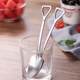Thickened stainless steel shovel spoon home retro creative dessert special spoon for eating watermelon cute shovel spoon