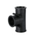 Plastic corrugated t-type rubber quick plug tee joint