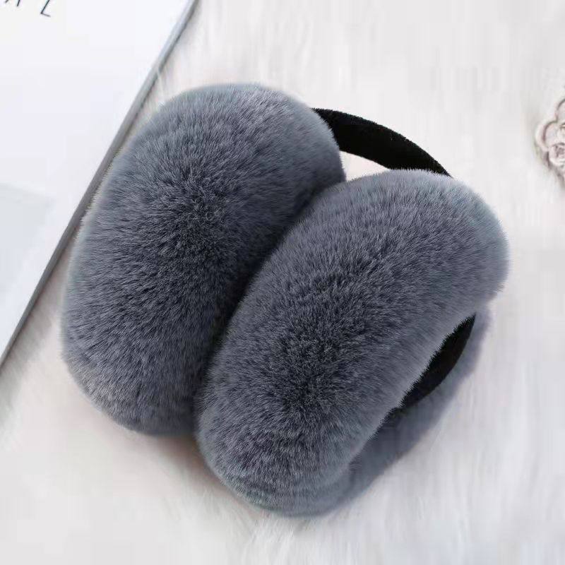 可折叠耳罩冬季保暖男女护耳套耳包韩版可爱学生仿兔毛加厚大毛绒,淘宝优惠券,粉丝福利购,淘宝优惠卷