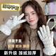 Gloves for women in winter, Korean style, cute, touch-screen, electric bike, cold-proof, plus velvet, thickened, windproof cotton gloves