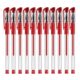 Press the gel pen meeting signature pen for office writing brand with the same carbon blue student learning mite removal sticker