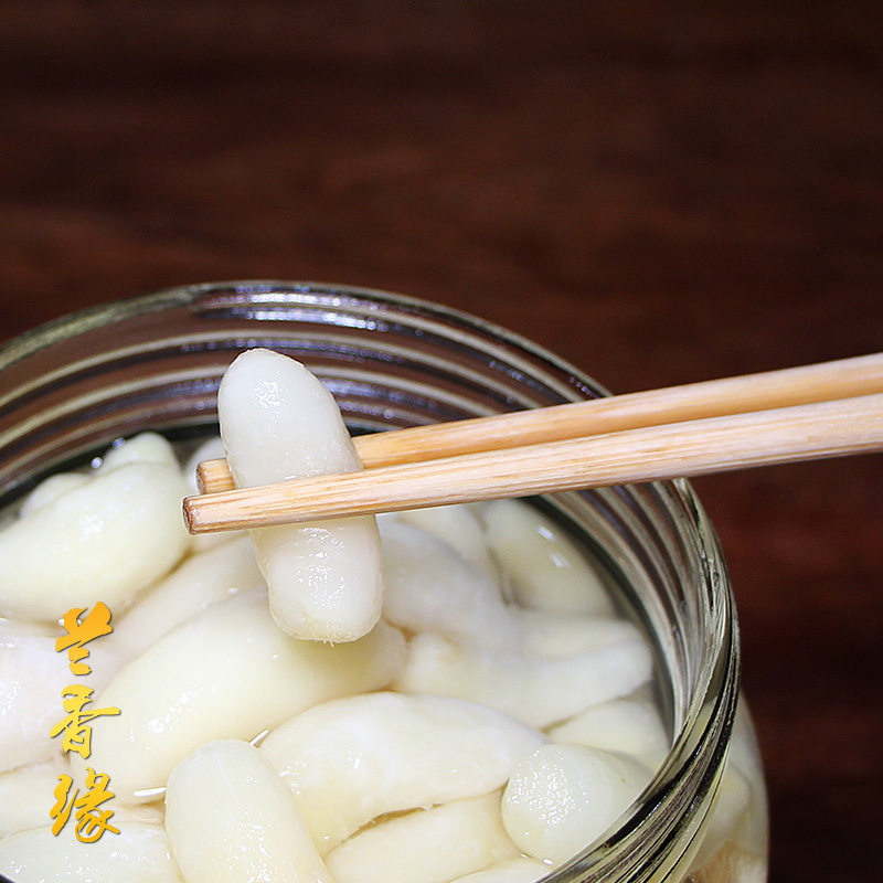 1800g铜陵生姜嫩姜头白姜农家玻璃瓶泡菜嫩生姜腌仔姜酱菜糖醋姜 - 图2