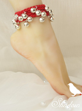 多圈手链脚链铃铛会响清脆