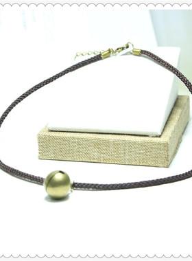 项链铃铛项链大铃铛脚链