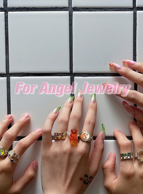 forangel欧美少女多色铜镀金