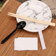 Disposable chopsticks, four piece set for takeout, fast food utensils, spoons, four in one, three piece set for commercial customization in restaurants