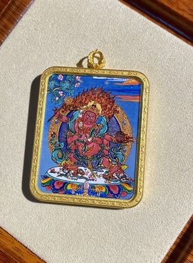 随身佩戴藏元素饰品布本材质红财