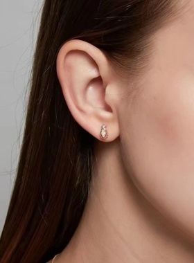 女纯银镀金紫罗兰戒指蛋白石