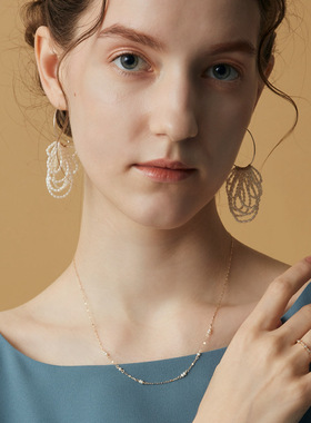 淡水珍珠纯银女维多利亚风项链