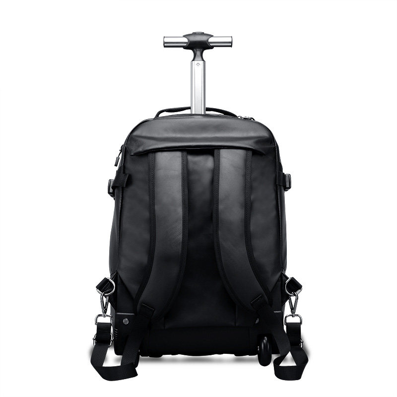 七匹狼拉杆双肩旅行包成人两用男 七匹狼天顺尊品旅行袋