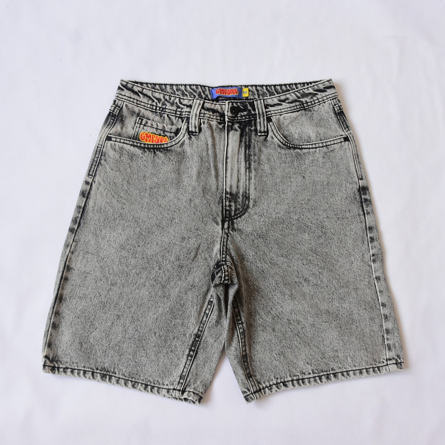 外单夏季复古水洗做旧牛仔短裤 美式街头嘻哈滑板裤 休闲五分裤,淘宝优惠券,粉丝福利购,淘宝优惠卷