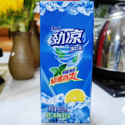 康师傅柠檬茶250ml*24盒整箱纸盒装劲凉冰红茶冰绿茶茉莉蜜茶饮料 - 图3