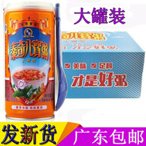 Tai Chi Eight Treasure Porridge Big Canned 430g 24 cans of whole box Purple Fries Red Bean Scents Sandy Original Flavor of Instant Food Congee