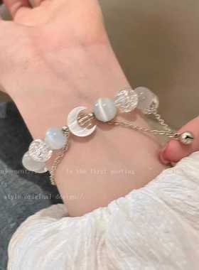 闺蜜礼物2024新款铃铛手链轻奢