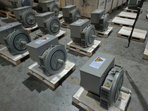 Single-phase three-phase brushless excitation full copper generator electric ball 6 5-15KW single double bearing drone charge