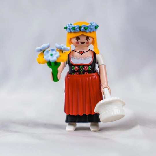 Playmobil Playmobil World 70298 Ming Box Doll 71034 Astronaut Pilot Double Braid Clown Goddess