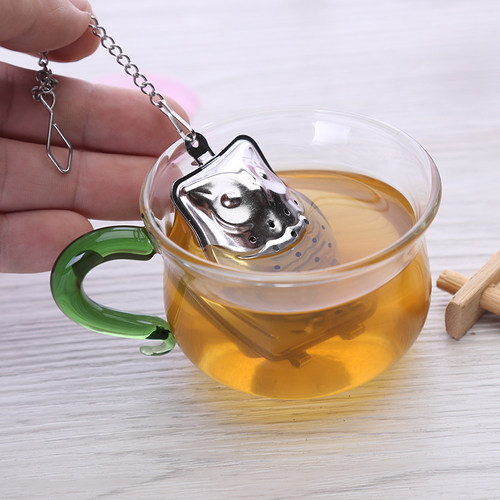 304不锈钢茶漏 茶滤创意茶叶过滤器过滤网泡茶器茶球陶礼物 - 图1