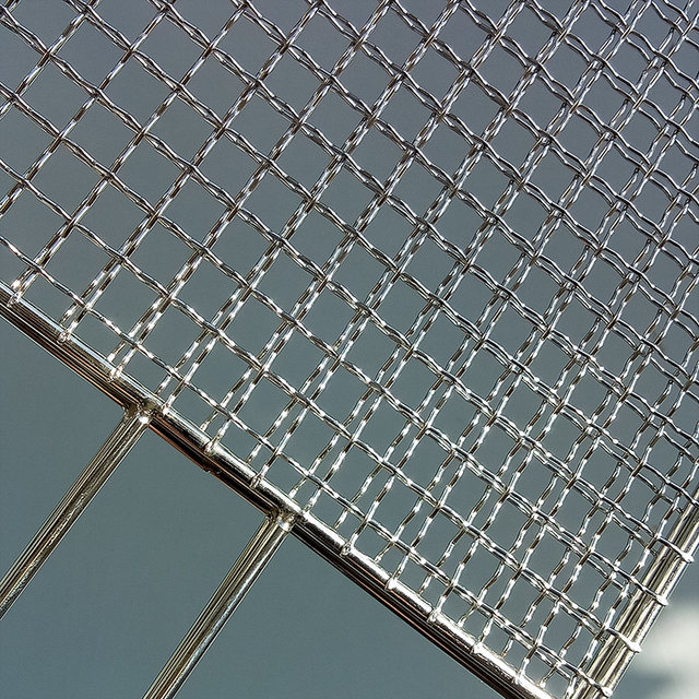 Food Grade Stainless Steel Barbeque Mesh Vegetable Clips Commercial