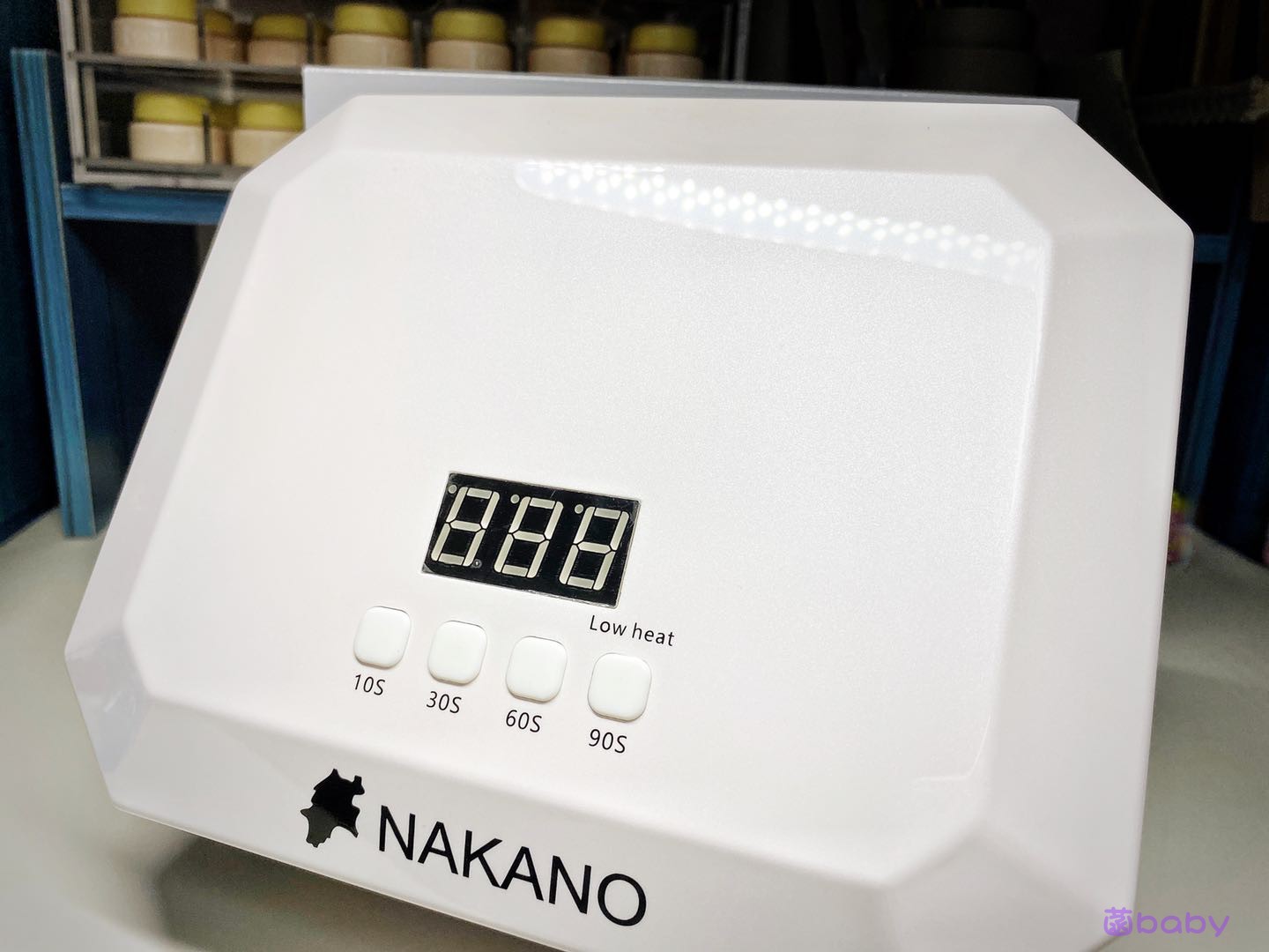 NAKANO新款美甲灯感应光疗灯充电款和插电款36w UV/LED灯一年质保-图1