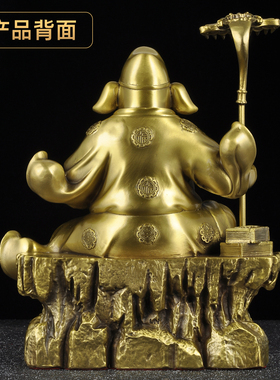 黄铜猪八戒摆件天蓬元帅净坛使者