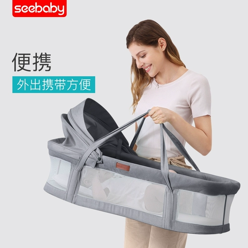 Универсальная портативная детская колыбель для новорожденных для младенца, складная безопасная корзина, кроватка