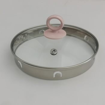 Jinzheng health pot lid accessories 1.8L pot lid universal teapot ຫມໍ້ນ້ໍາໄຟຟ້າ tempered lid ແກ້ວ