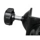 Fishing chair light stand, square tube night fishing light stand, fishing light stand, ball fishing chair accessories, universal pan-tilt lamp holder