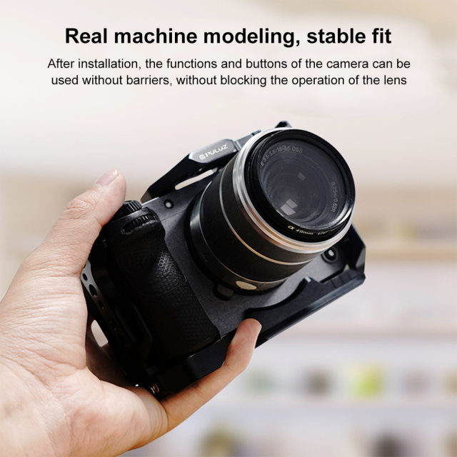PULUZ fat cow is suitable for Sony A6700/A6400/ZV-E10 mirrorless camera expansion rabbit cage protection frame
