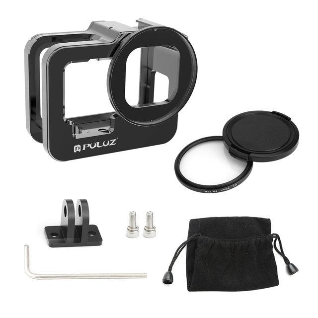PULUZ suitable for GoPro HERO12/11/10Black action camera protective case metal rabbit cage