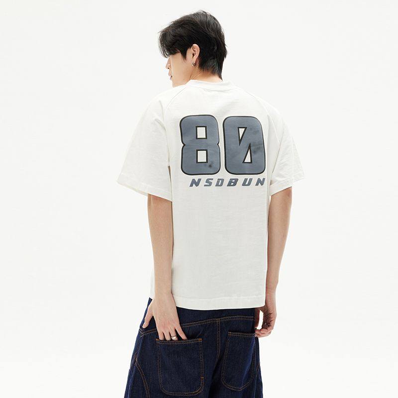 美式复古字母印花短袖t恤女春夏新宽松情侣运动落肩上衣ins男,淘宝优惠券,粉丝福利购,淘宝优惠卷