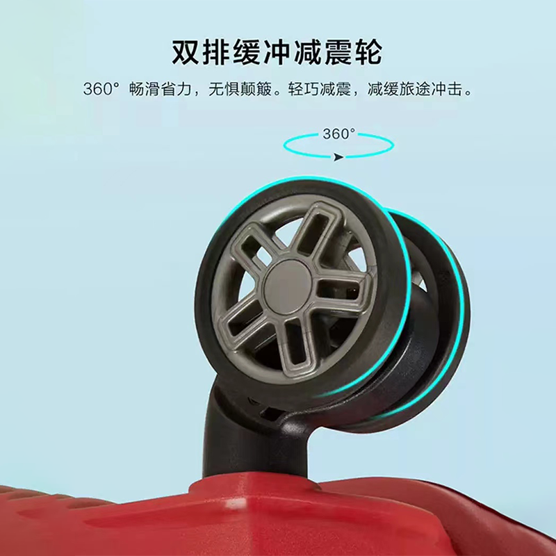 新秀丽KD8轻盈拉杆箱20/25/28寸可扩展登机箱行李旅行箱潮流飞机 - 图0