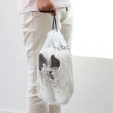 Брендовый водонепроницаемый мешочек, сумка для хранения для путешествий, спортивная обувь, сумка для обуви, на шнурках