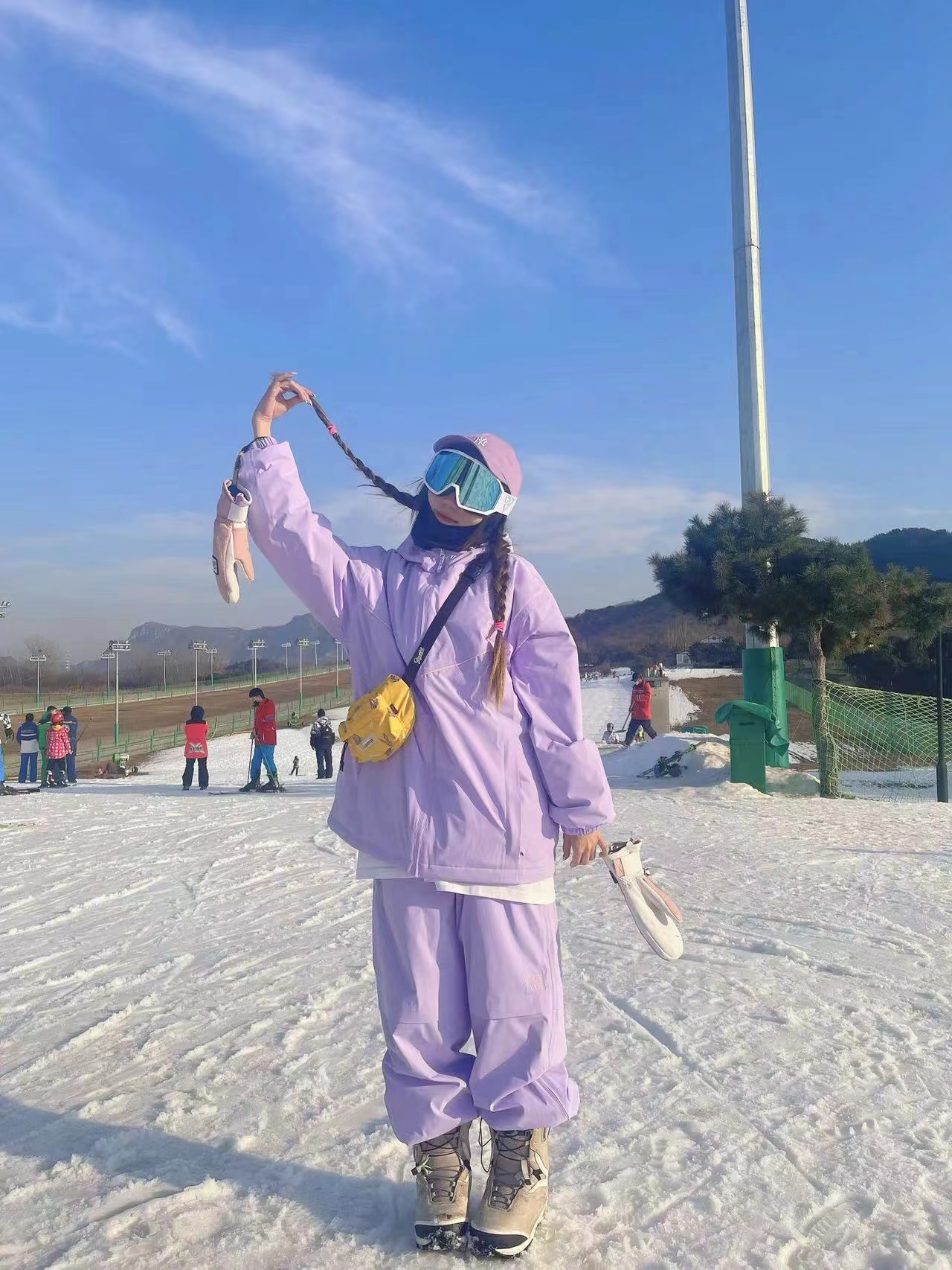 YXSS滑雪服套装女款男冬季美式防水加厚保暖滑雪衣裤国潮专业单板 - 图3