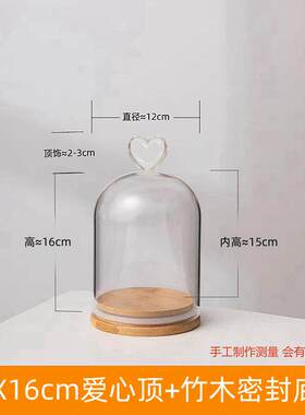 顶饰玻璃罩泡泡玛特DIY模
