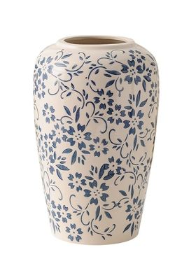 青花瓷中式花瓶茶室摆件