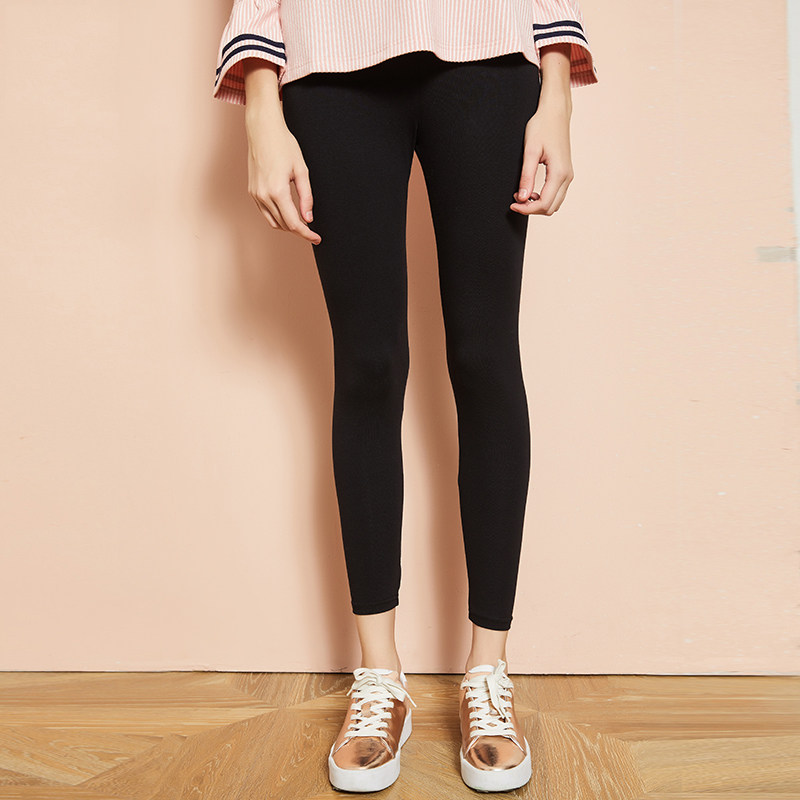 十月妈咪孕妇2021新款春秋九分裤 旭申母婴孕妇打底裤