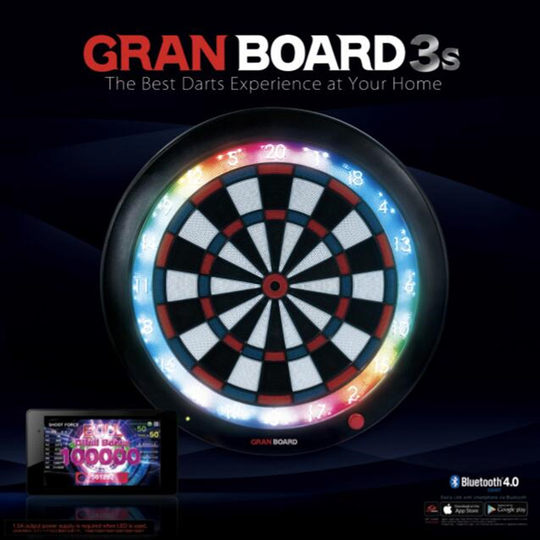 日本原装GRANBOARD 3S蓝牙联网飞镖机电子飞镖盘 软式飞镖靶套装