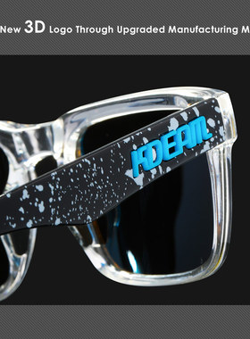 偏光太阳镜运动眼镜墨镜男方形