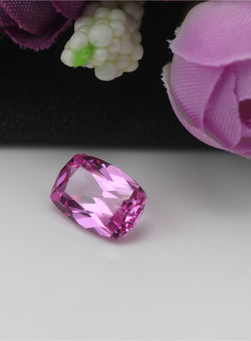 枕形粉红碧玺宝石可镶嵌送女士