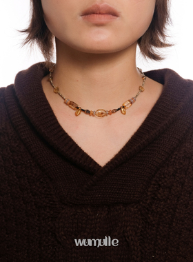 原创云朵新中式锁骨链