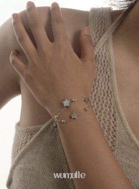 wumulle男女星星简约个性手链