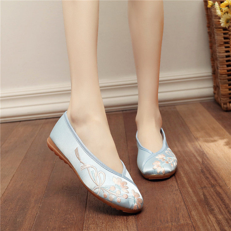 新款老北京手工布鞋复古绣花鞋舞蹈鞋千层底女单婚鞋孕妇鞋民族风,淘宝优惠券,粉丝福利购,淘宝优惠卷
