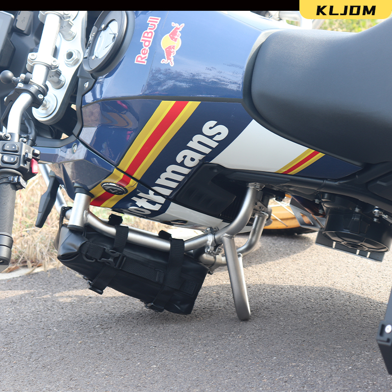 KLJDM适用凯越800X保险杠防摔护杠铝合金三箱发动机护板改装件 - 图0