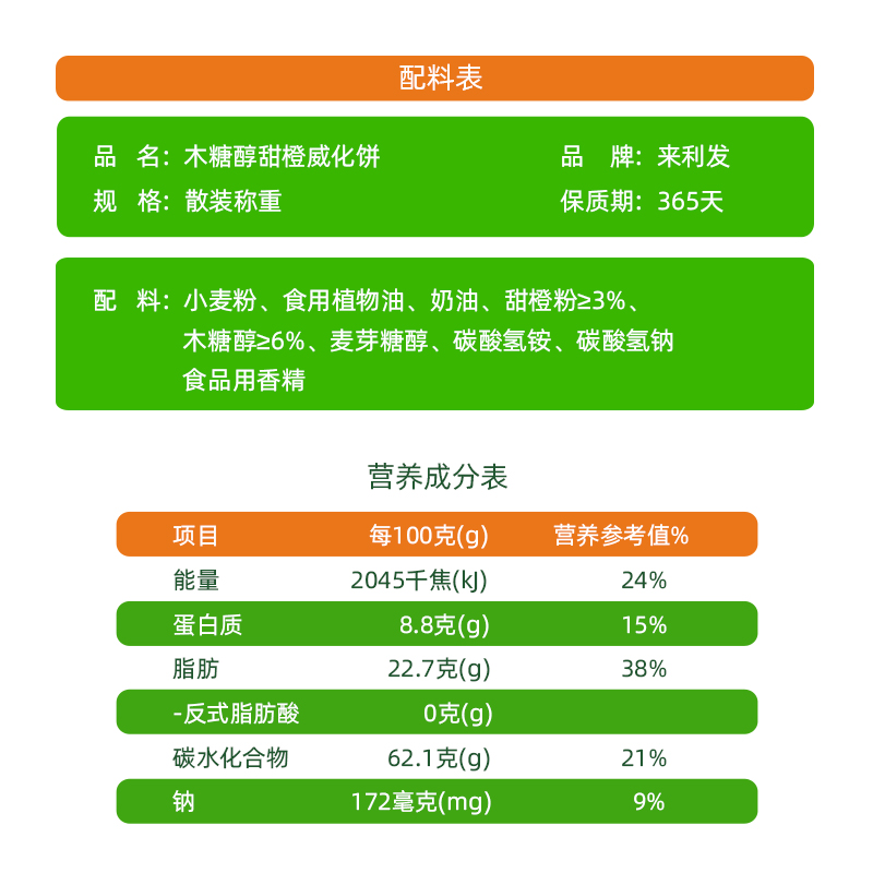 来利发木糖醇威化饼干无糖精食品糖尿人专用糖人控零食糖大全整箱-图1