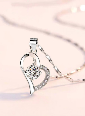 新款轻奢Pt950铂金项链女正品18K