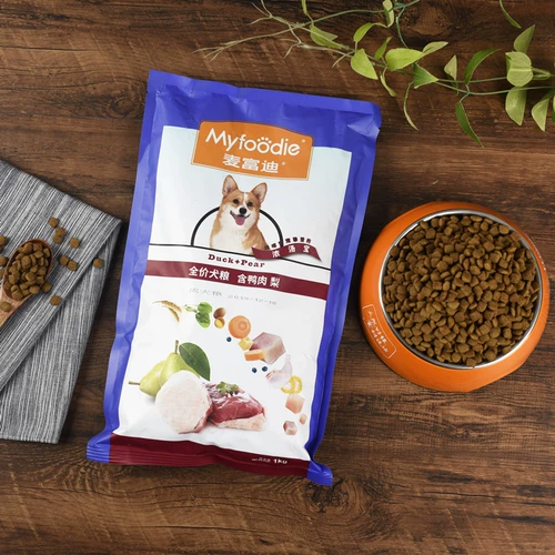 McFudi Dog Food Duck Meat Beef Говядина Молоко