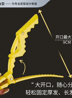 柏韵姿无痕防滑刘海夹6个装