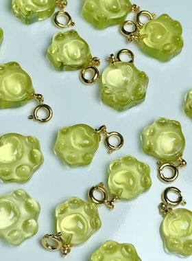 紫水晶黄水晶葫芦KT猫蝴蝶结猫爪