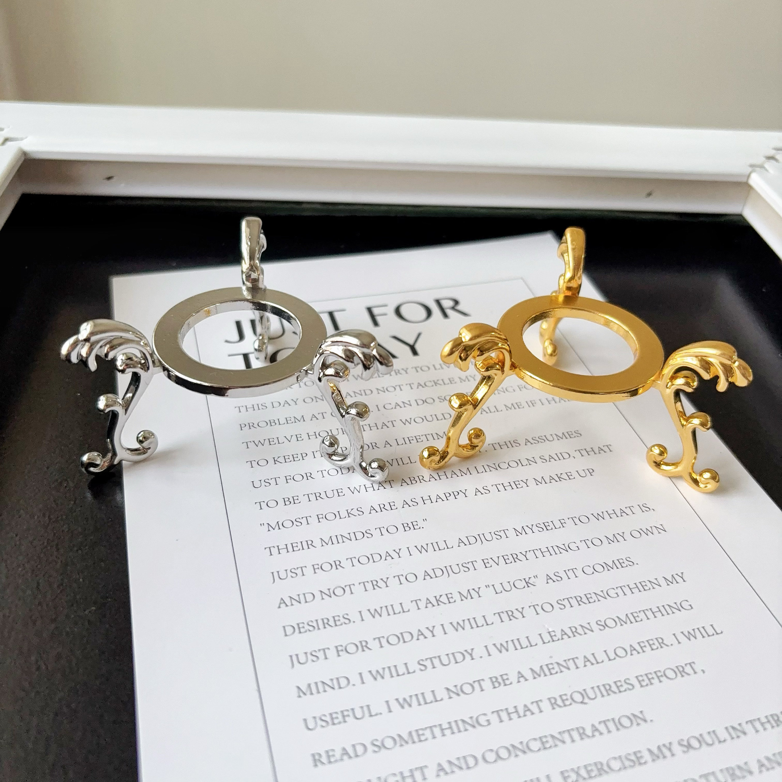 金属水晶球底座圆球原石时尚摆件合金支架海浪经典镀金银三角支架,淘宝优惠券,粉丝福利购,淘宝优惠卷